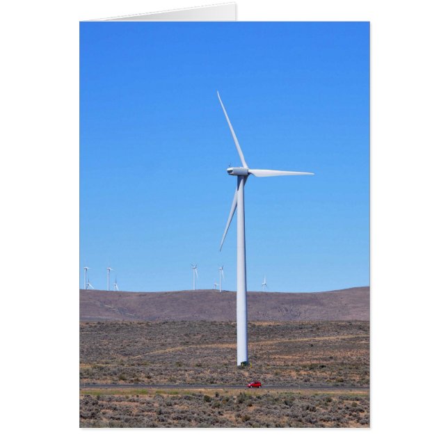 東WA風力タービン (正面)