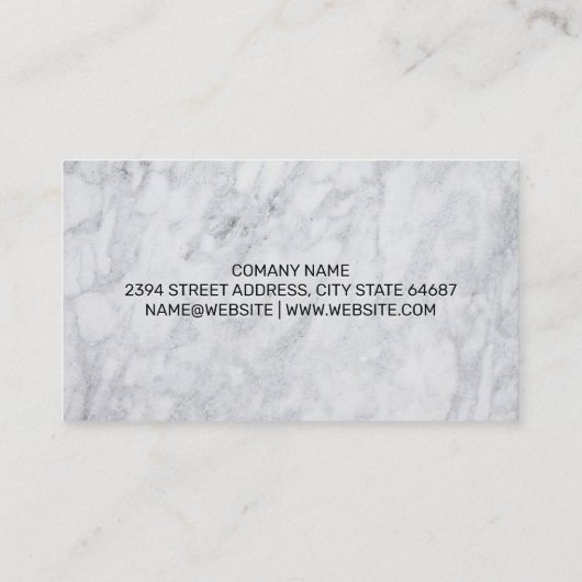 杵と臼 | 医学 名刺 (裏面)