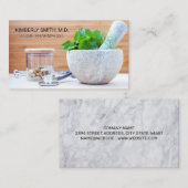 杵と臼 | 医学 名刺 (正面/裏面)