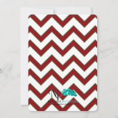 松と果実のクリスマスパーティー 招待状 (裏面)