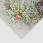 松と花のクリスマスの減期 薄葉紙 (詳細)
