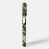 松と葉のカモフラージュ オリジナルプリント Case-Mate iPhoneケース (裏面 / 右)