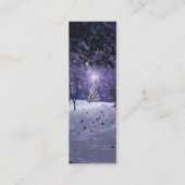 松のしおりのクリスマス スキニー名刺 (裏面)