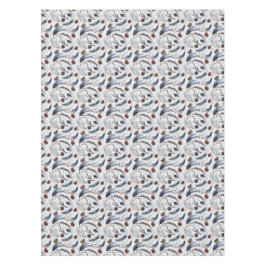 松のコーンと松の針冬のパターン テーブルクロス