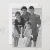 松のコーンと果実マンダラの写真カード 招待状 (正面)