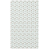 松のコーンと雪 テーブルクロス (正面)