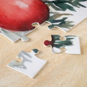 松のコーンリースとオーナメント ジグソーパズル (側面)