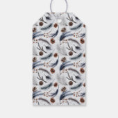 松のコーン&松の針水の色パターン ギフトタグ (裏面)