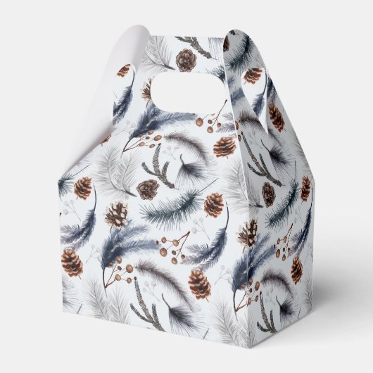 松のコーン&松の針水の色パターン フェイバーボックス (裏面サイド)