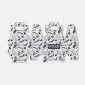 松のコーン&松の針水の色パターン フェイバーボックス (折り畳みなし)