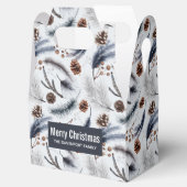 松のコーン&松の針水の色パターン フェイバーボックス (オープン)