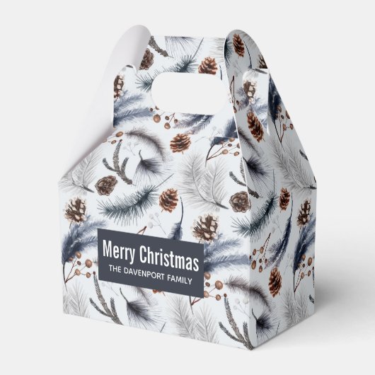 松のコーン&松の針水の色パターン フェイバーボックス (正面サイド)