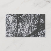 松のシルエット名刺 名刺 (裏面)