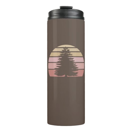 松のシルエット タンブラー (正面)