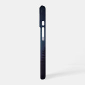 松の上のビンテージマン iPhone 16ケース (左側面)