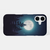 松の上のビンテージマン iPhone 16ケース (裏面横)