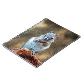 松の円錐付きリス ノートブック (左側)