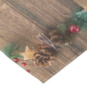 松の円錐形の木製の背景 テーブルクロス (アングル)