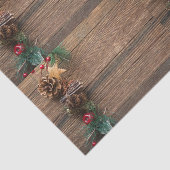 松の円錐形の木製の背景 薄葉紙 (詳細)