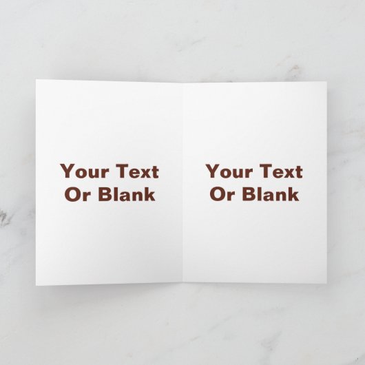 松の円錐花 シーズンカード (内部)