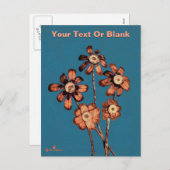 松の円錐花 シーズンポストカード (正面/裏面)