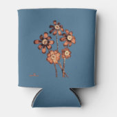 松の円錐花 缶クーラー (正面)