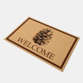 松の円錐 – ようこそ ドアマット (アングル)