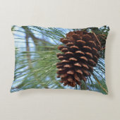 松の円錐 アクセントクッション (裏面)