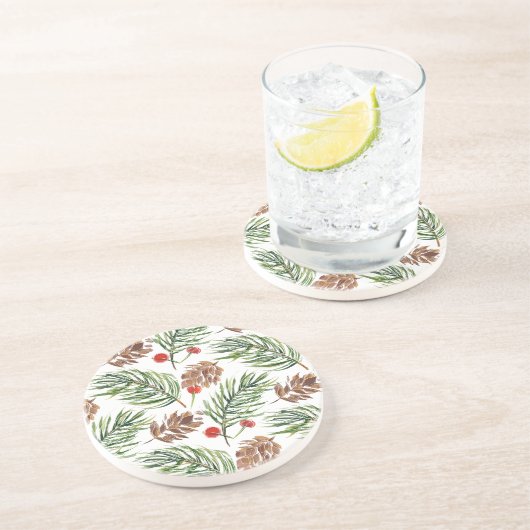 松の円錐 コースター (側面)