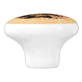 松の円錐 セラミックノブ (側面)