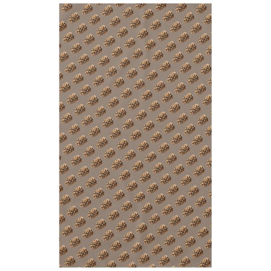 松の円錐 テーブルクロス (正面)