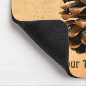 松の円錐 マウスパッド (コーナー)