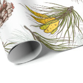 松の円錐 ラッピングペーパー (ロールコーナー)