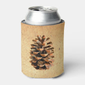 松の円錐 缶クーラー (缶正面)