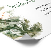 松の冬 ブライドの年齢 ブライズシャワー サイン (角)