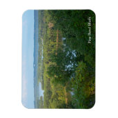 松の曲げブラフミシシッピ川を見下ろす マグネット (縦)