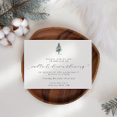 松の書道結婚披露宴 招待状