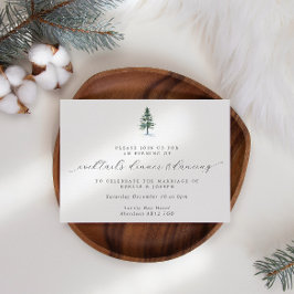 松の書道結婚披露宴 招待状