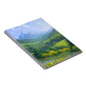 松の木が自然のタペストリーで一つになる ノートブック (右側)