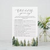 松の木たち新郎は何と言ったブライダルシャワー (スタンド正面)