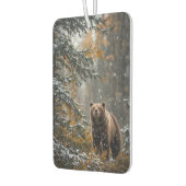 松の木でクマをする カーエアーフレッシュナー (左)