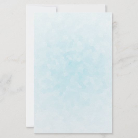 松の木と森の動物とクリスマストラック 便箋 (裏面)