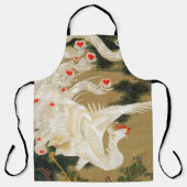 松の木と鳳凰(愛ハート鳳凰)、若冲 エプロン (正面)