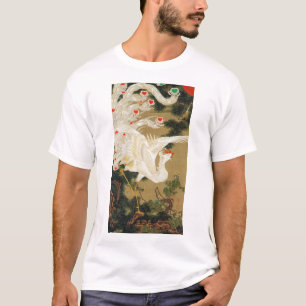 松の木と鳳凰(愛ハート鳳凰)、若冲 Tシャツ