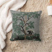 松の木に山嵐 クッション (ブランケット)