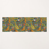 松の木に秋の狐 ヨガマット (正面(横))