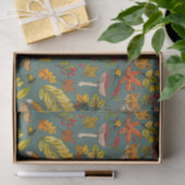 松の木に秋の狐 薄葉紙 (ギフト)