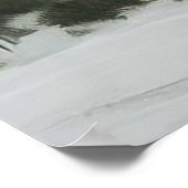 松の木のクリスマスポスター ポスター (角)