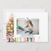 松の木のプレゼントフォトシーズンの挨拶 (正面)