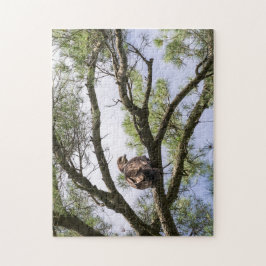 松の木の中の幼稚な禿鷲 ジグソーパズル